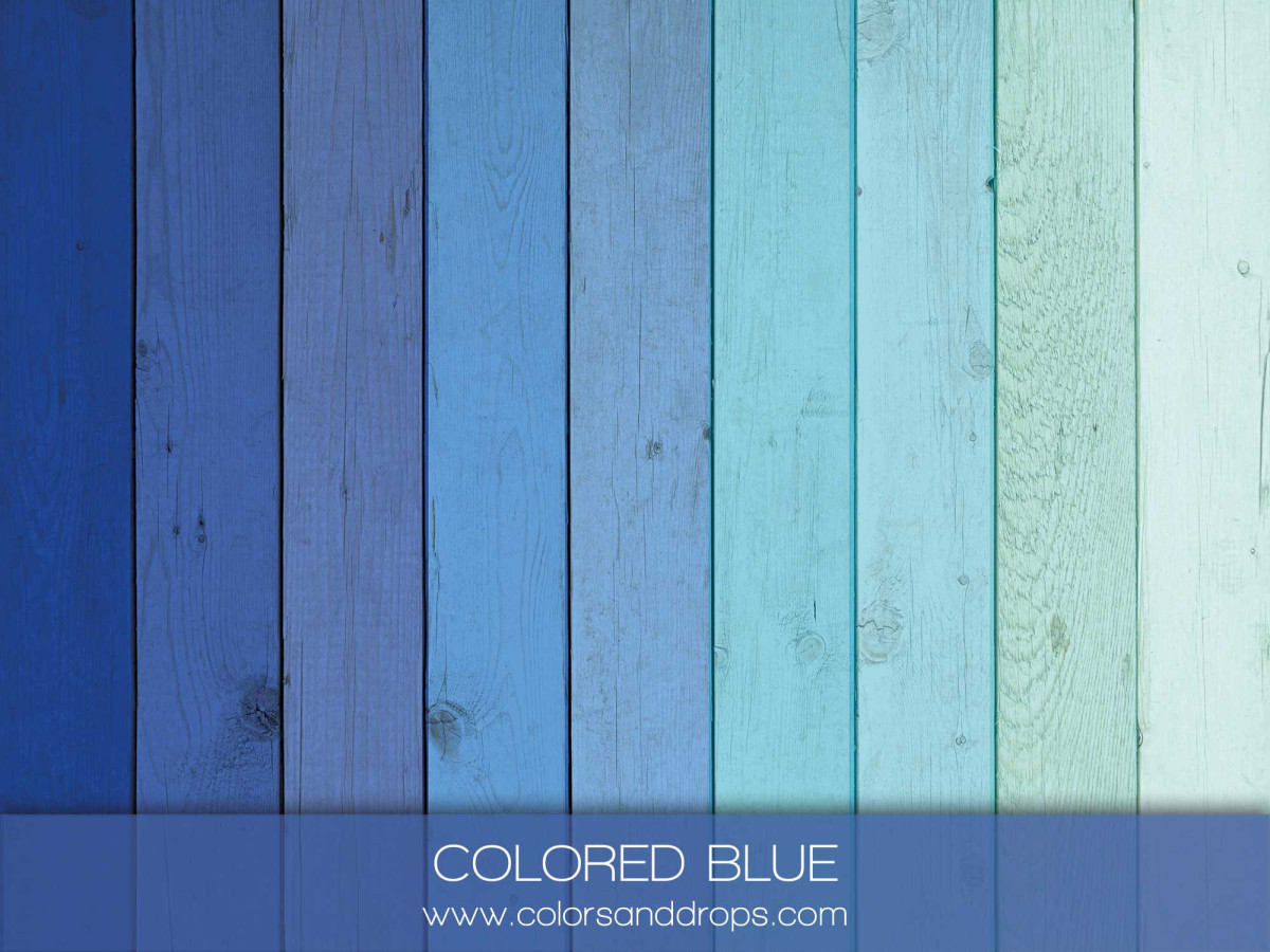 COLORED BLUE