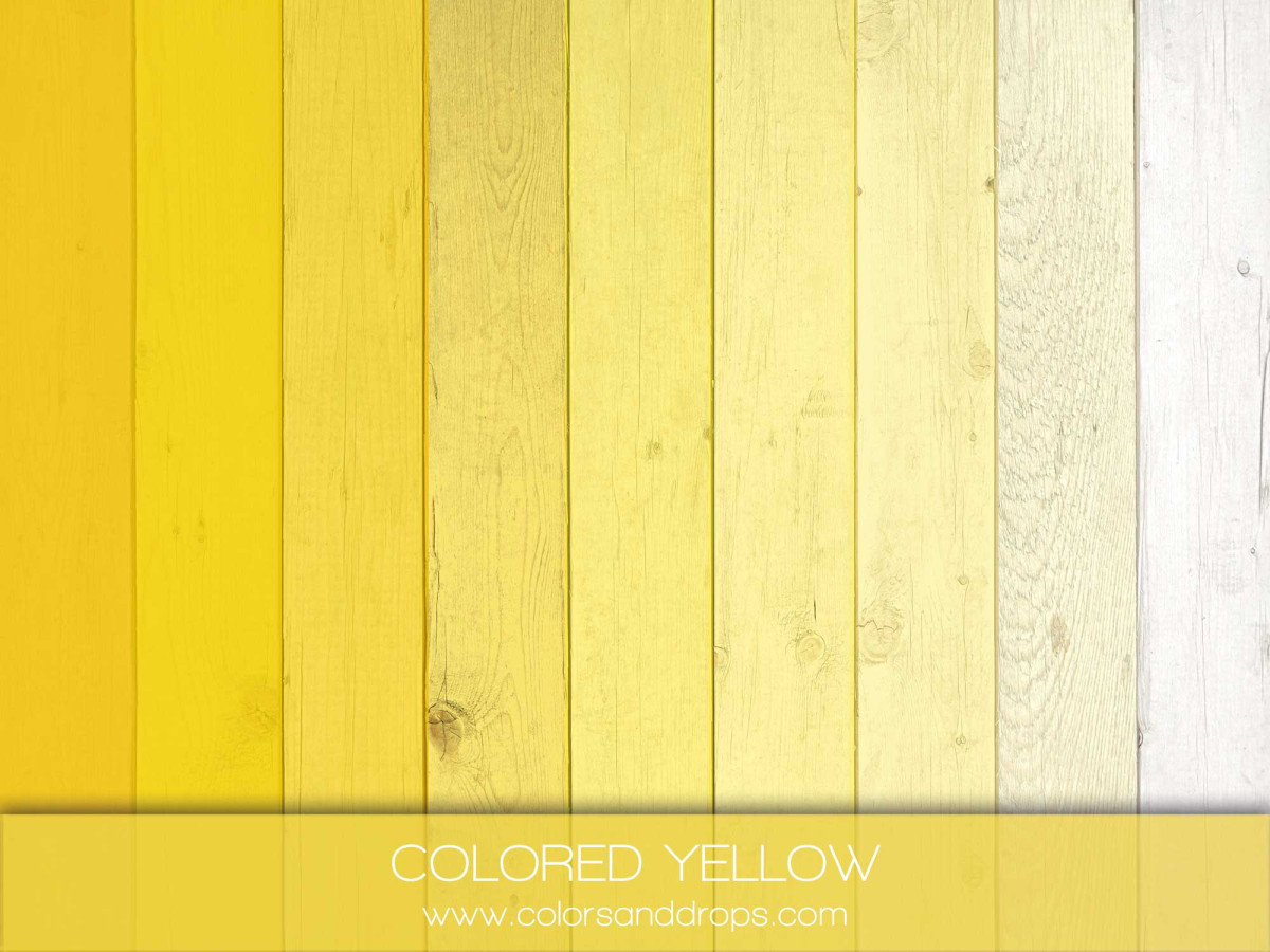 COLORED YELLOW