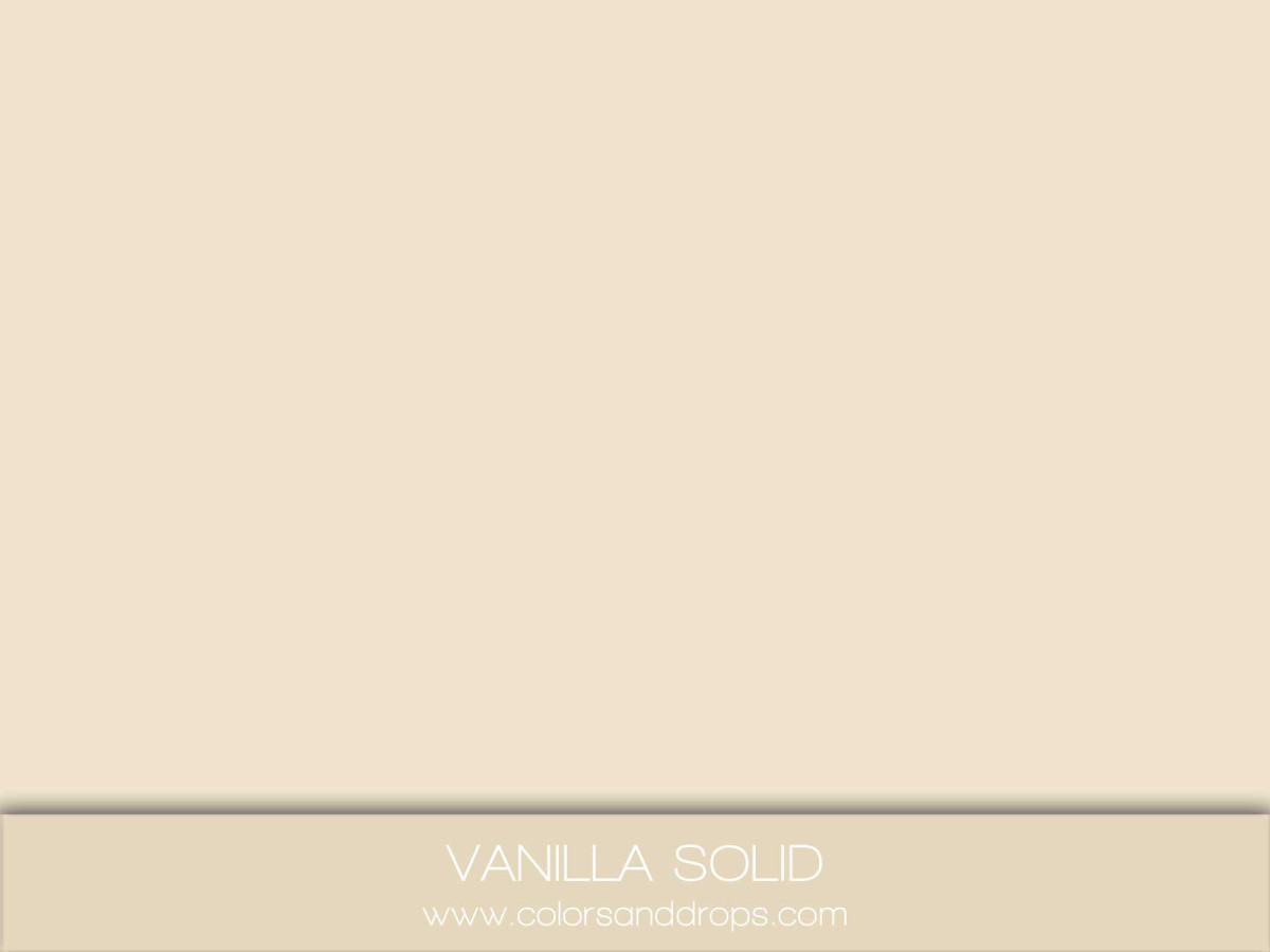 VANILLA SOLID