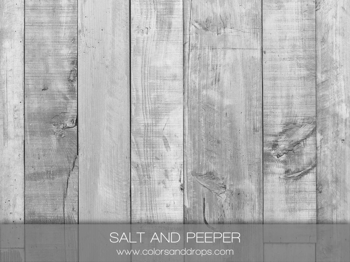 Photo floor Salt & Pepper – grey wooden planks | Colors&Drops