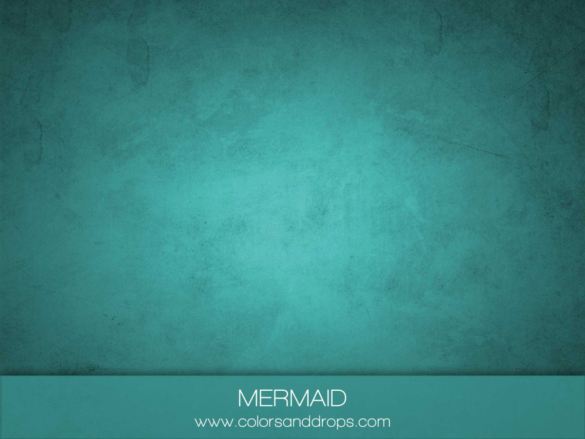 Teal blue textured photo backdrop & floor Mermaid – teal blue painted texture | Colors&Drops