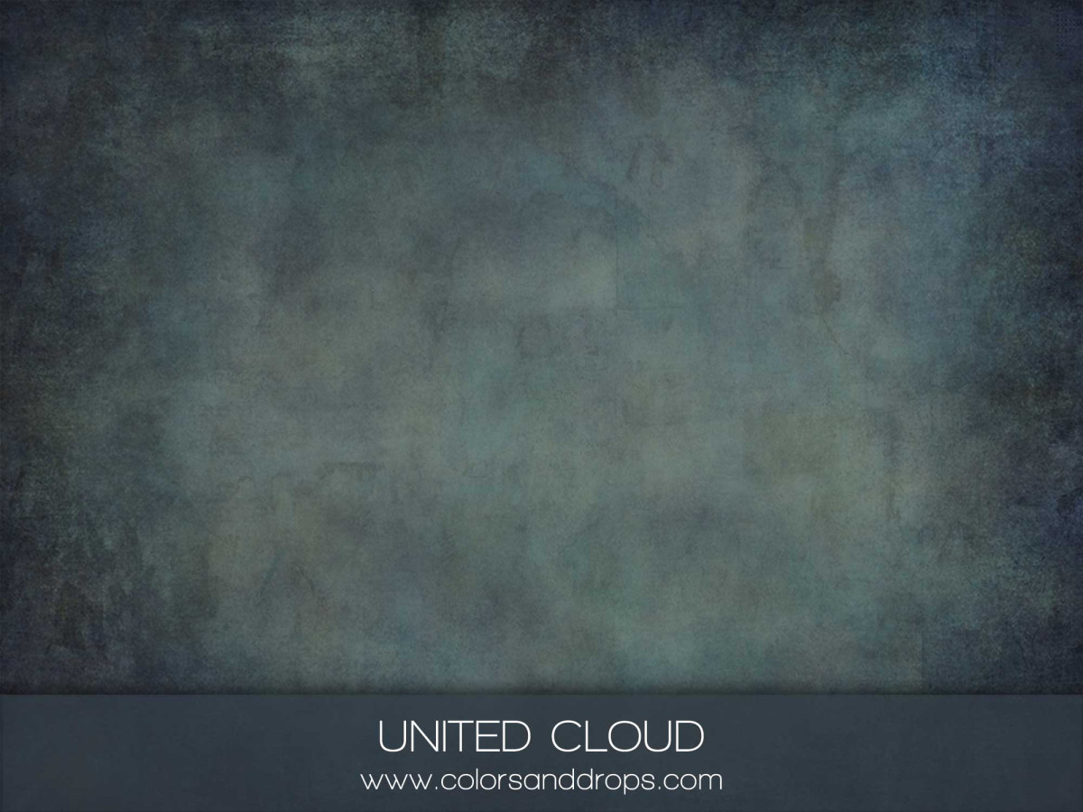 Fond photo bleu gris texturé United Cloud – texture effet peinture bleu gris orageux | Colors&Drops