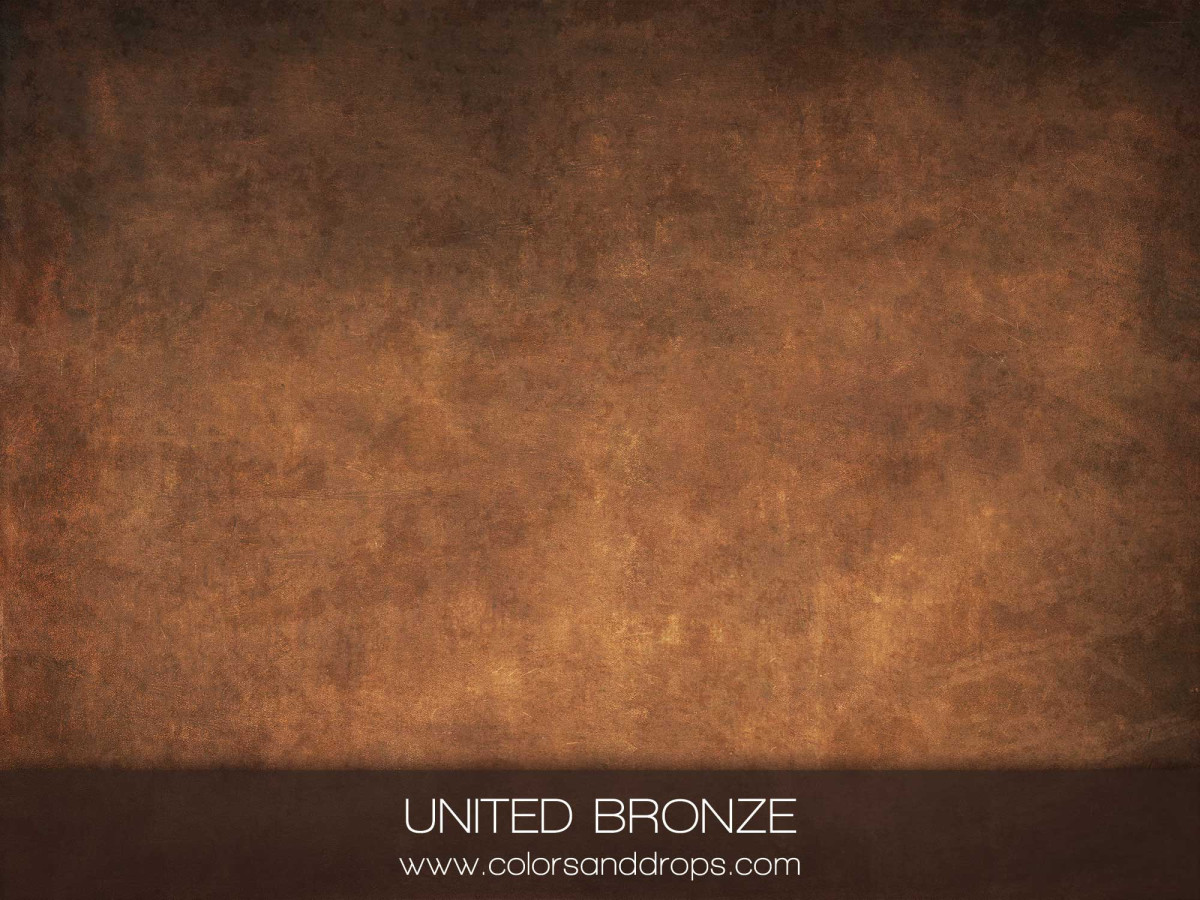 Textured photo backdrop & floor United Bronze – copper bronze painted texture | Colors&Drops