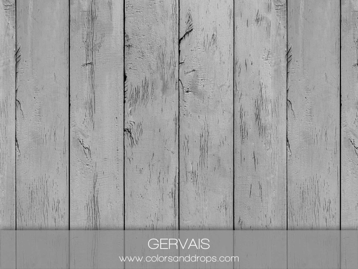 Photo floor Gervais – light grey wooden planks | Colors&Drops