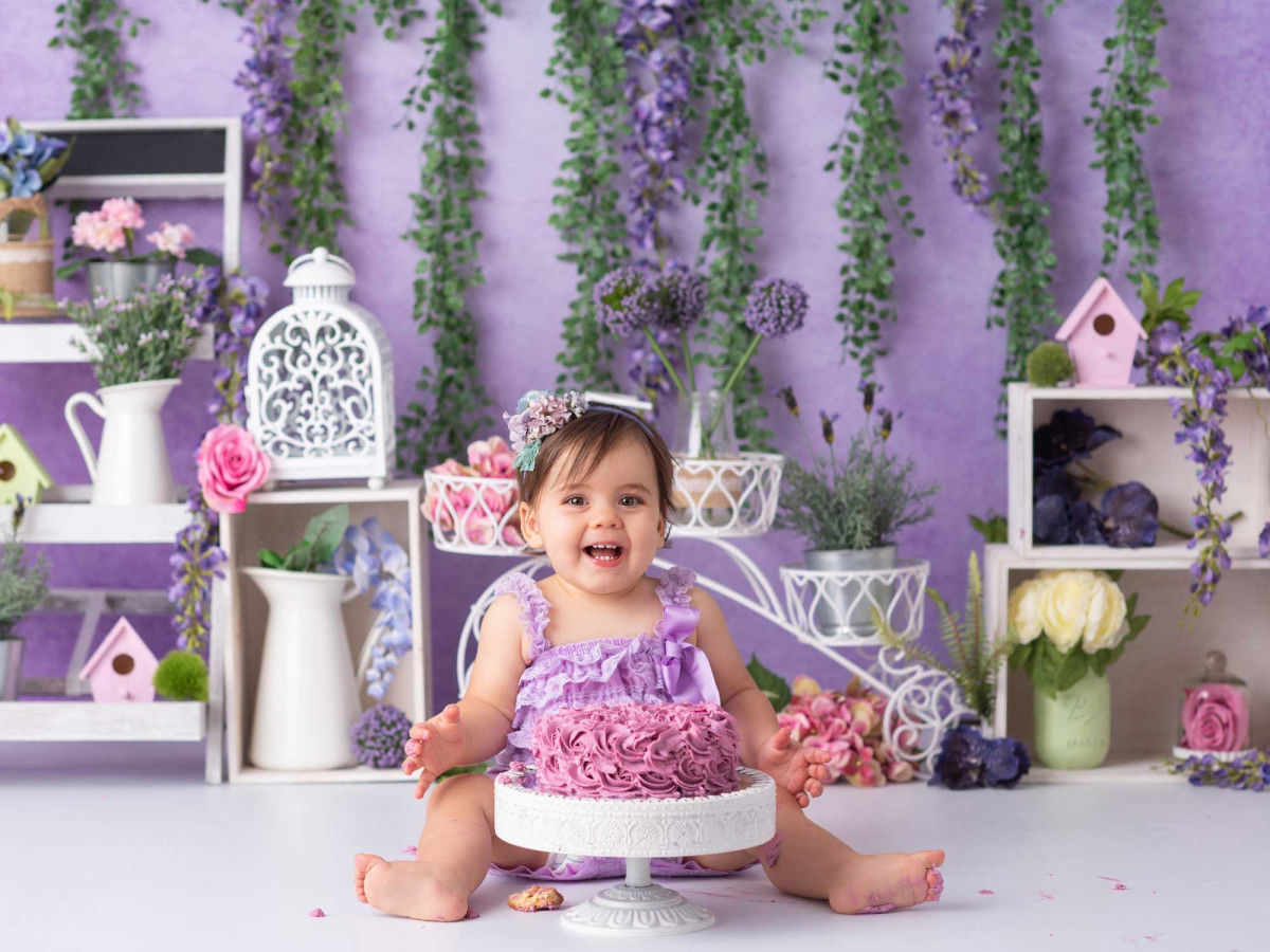 Lilac textured photo backdrop & floor Lilas – lilac purple painted texture | Colors&Drops