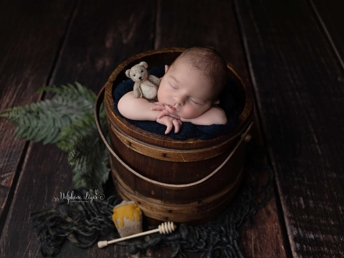 Photo floor Rodeo – dark brown wooden planks | Colors&Drops
