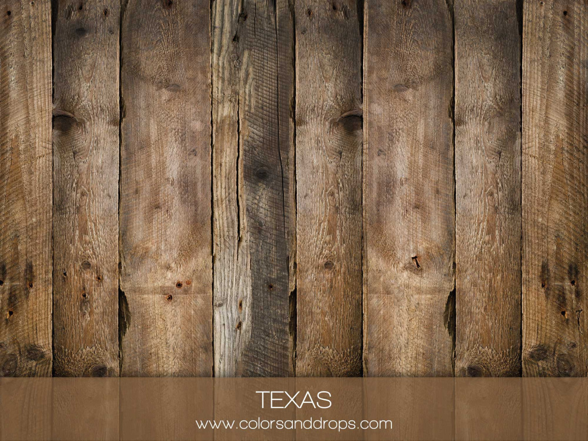 Sol photo Texas – planches de bois rustique avec nœuds | Colors&Drops