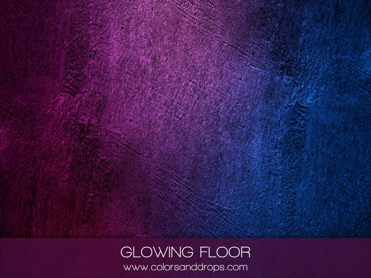 Fond photo violet texturé Glowing Floor – texture lumineuse violet et bleu électrique | Colors&Drops