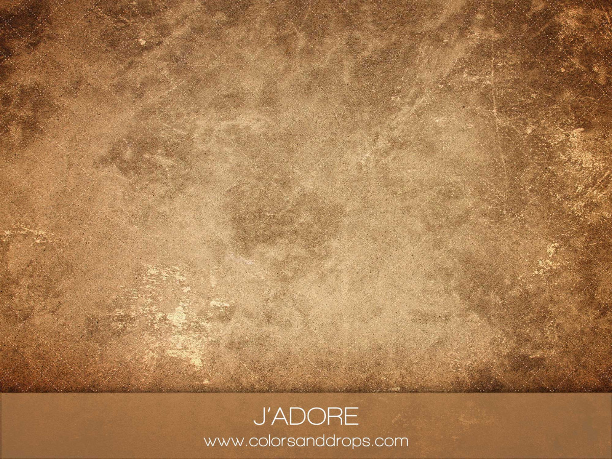 Fond photo brun texturé J'Adore – texture effet parchemin brun vieilli | Colors&Drops