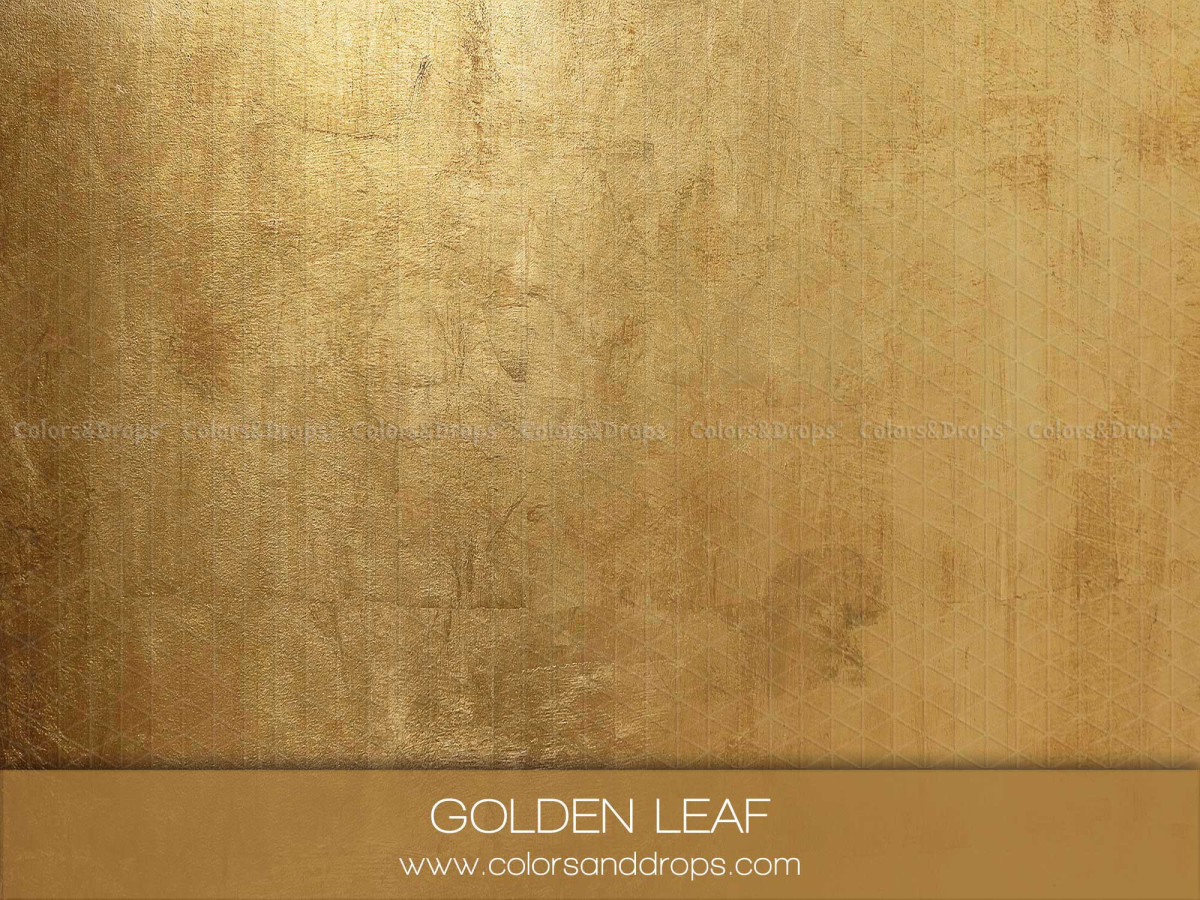Textured photo backdrop & floor Golden Leaf – patinated gold leaf texture | Colors&Drops