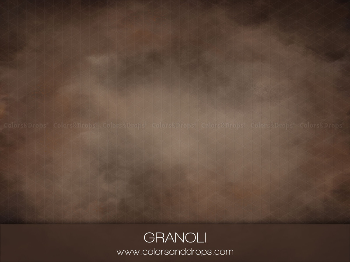 Fond photo brun chocolat texturé Granoli – texture effet peinture brun chocolat nuageux | Colors&Drops