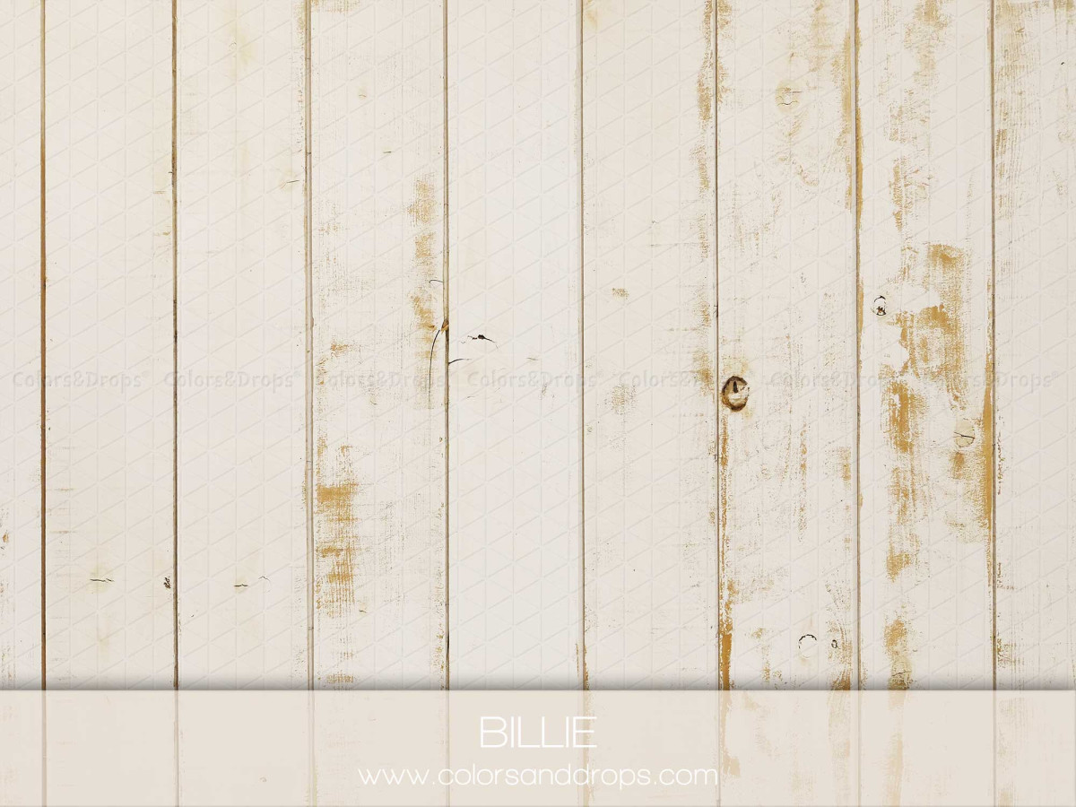 Suelo fotográfico Billie – tablones de madera blanca con manchas de óxido | Colors&Drops