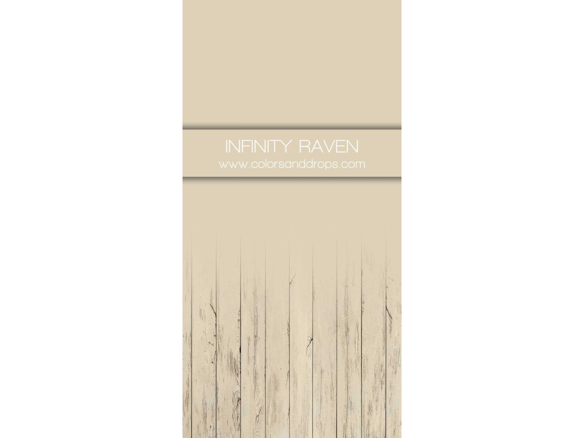 Fond photo infini avec sol Infinity Raven – fond infini beige sable avec sol en planches usées | Colors&Drops