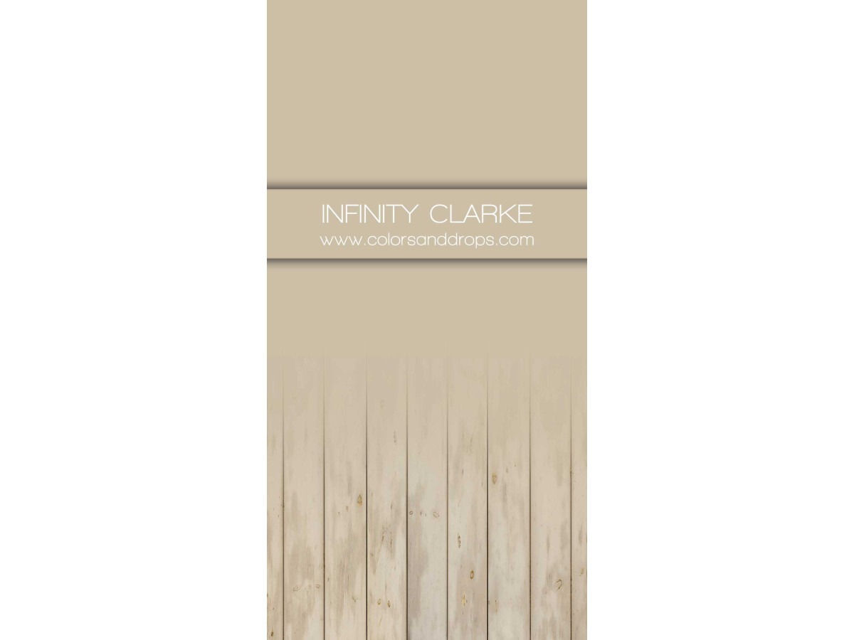 Fond photo infini avec sol Infinity Clarke – fond infini beige avec sol en planches claires | Colors&Drops