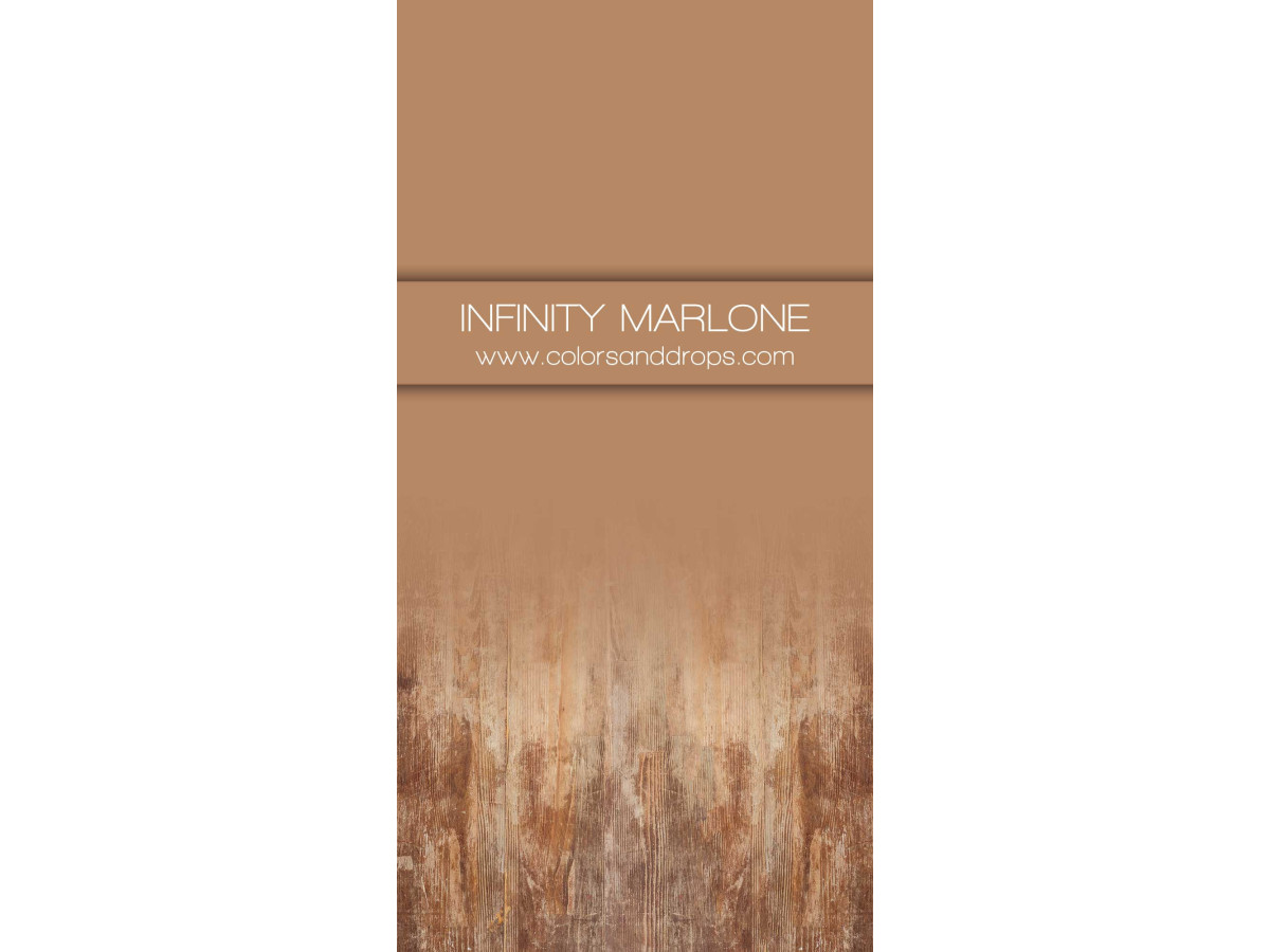 Fond photo infini avec sol Infinity Marlone – fond infini caramel avec sol en planches roux | Colors&Drops