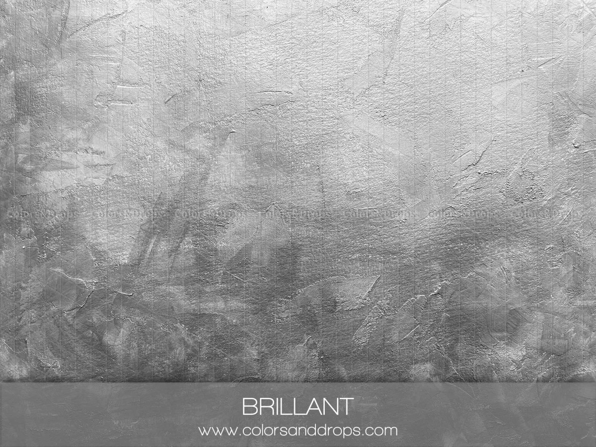 Fond photo gris argent texturé Brillant – texture béton argenté effet stuc | Colors&Drops