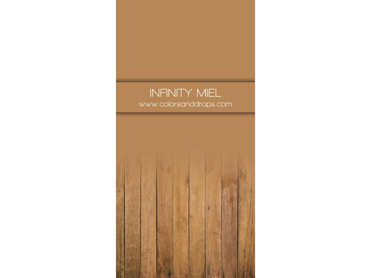 Fond photo infini avec sol Infinity Miel – fond infini caramel avec sol parquet | Colors&Drops