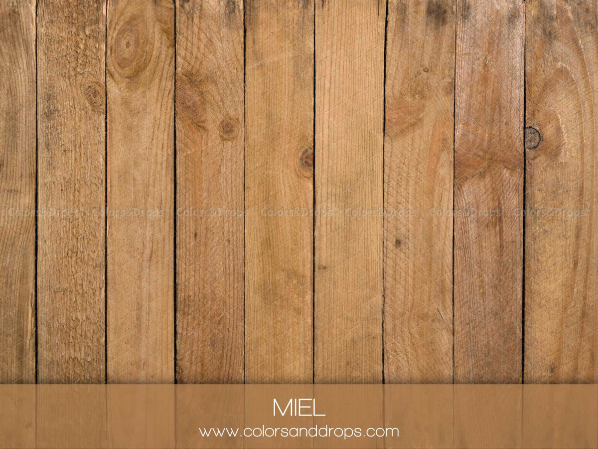 Sol photo Miel – planches de bois miel verticales | Colors&Drops