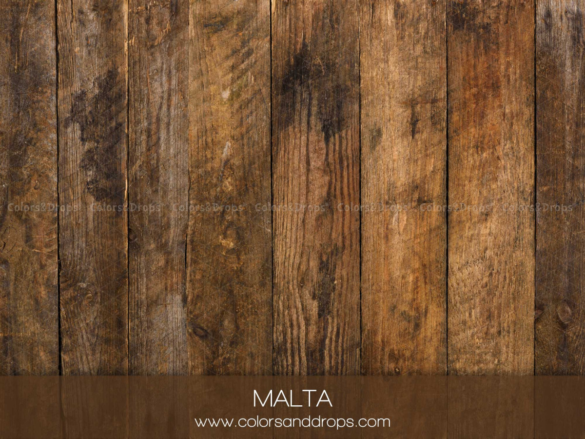 Sol photo Malta – planches de bois brun usé verticales | Colors&Drops