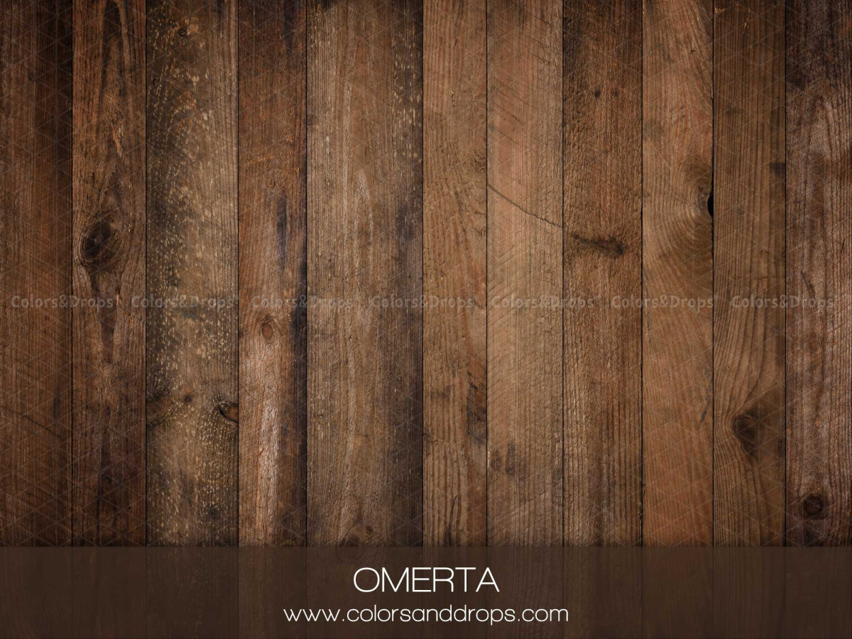 Suelo fotográfico Omerta – tablones de madera marrón oscuro | Colors&Drops