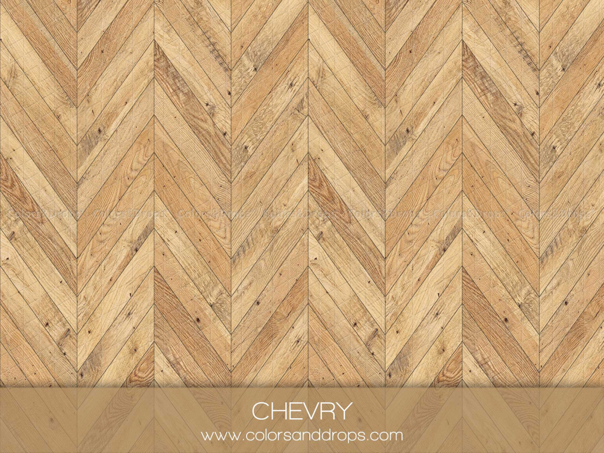 Sol photo Chevry – parquet chevron bois clair | Colors&Drops