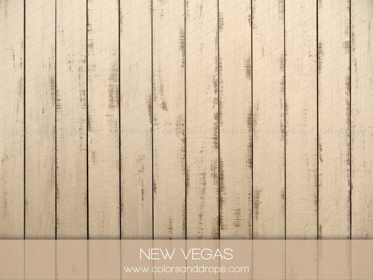 Photo floor New Vegas – whitewashed cream wooden planks | Colors&Drops