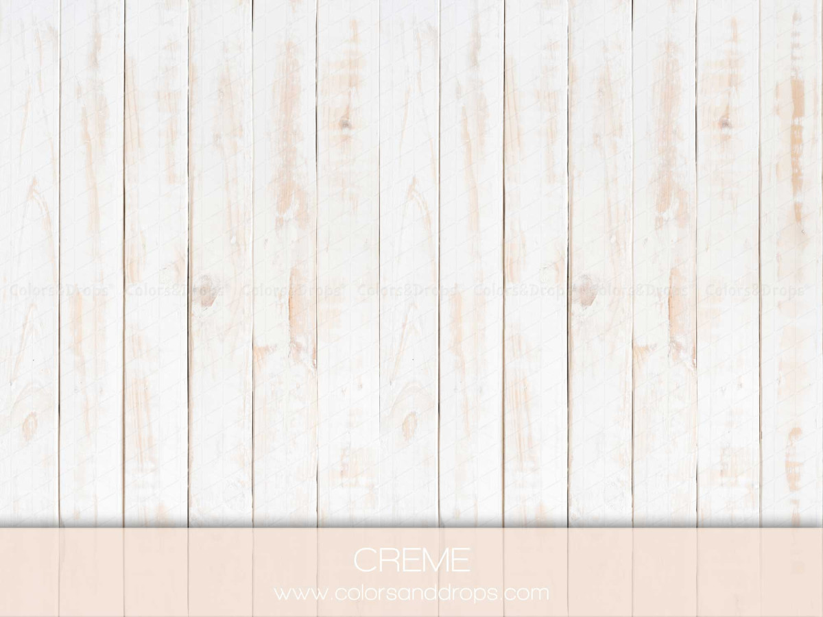 Sol photo Creme – planches de bois blanchi crème | Colors&Drops