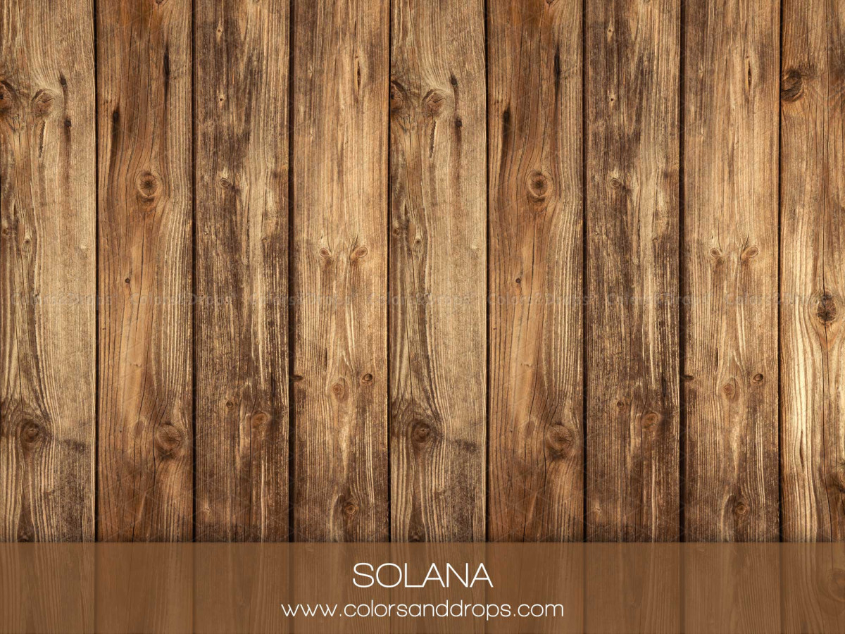 Suelo fotográfico Solana – tablones de madera marrón natural | Colors&Drops