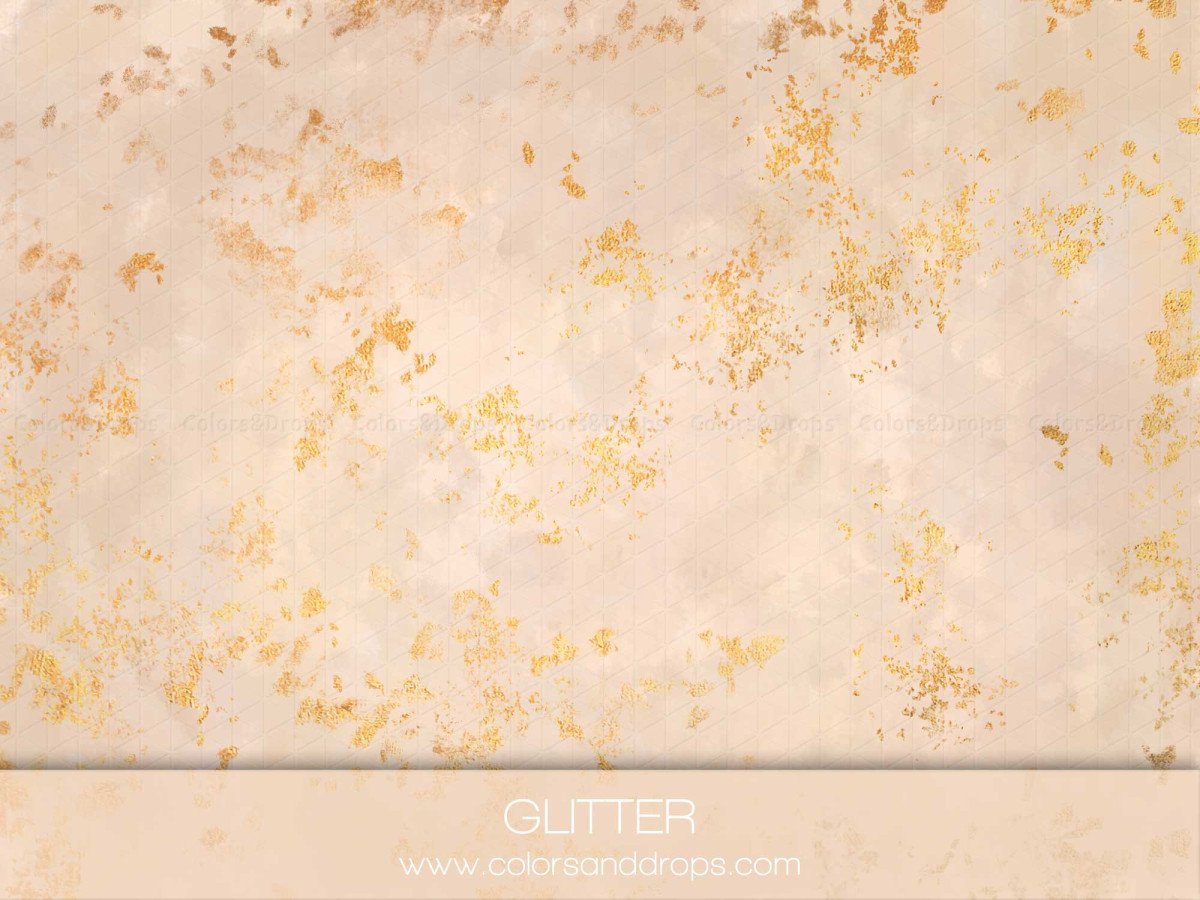 Cream textured photo backdrop & floor Glitter – cream texture with gold flecks | Colors&Drops