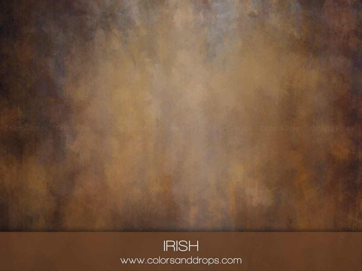 Fond photo marron texturé Irish – texture effet peinture brun et beige vieilli | Colors&Drops