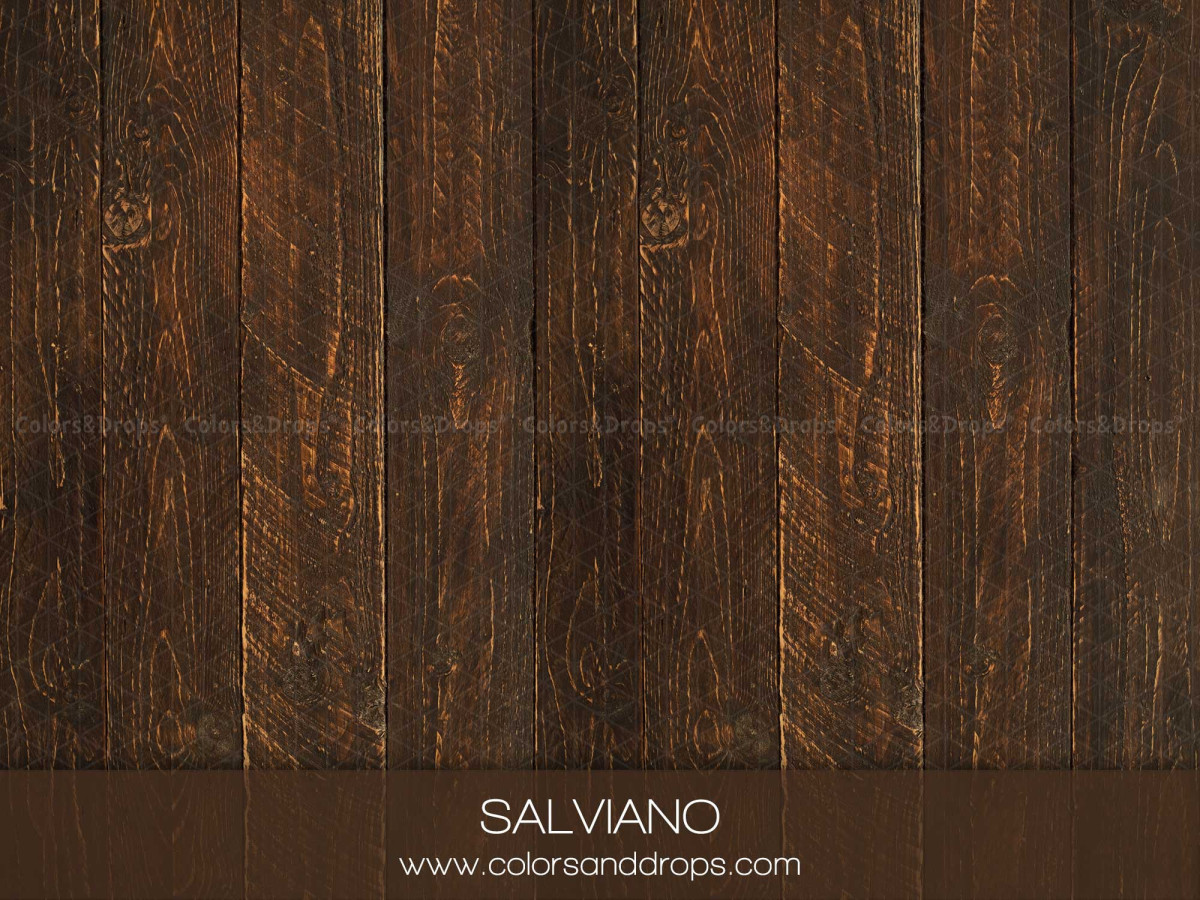 Suelo fotográfico Salviano – tablones de madera marrón oscuro veteada | Colors&Drops