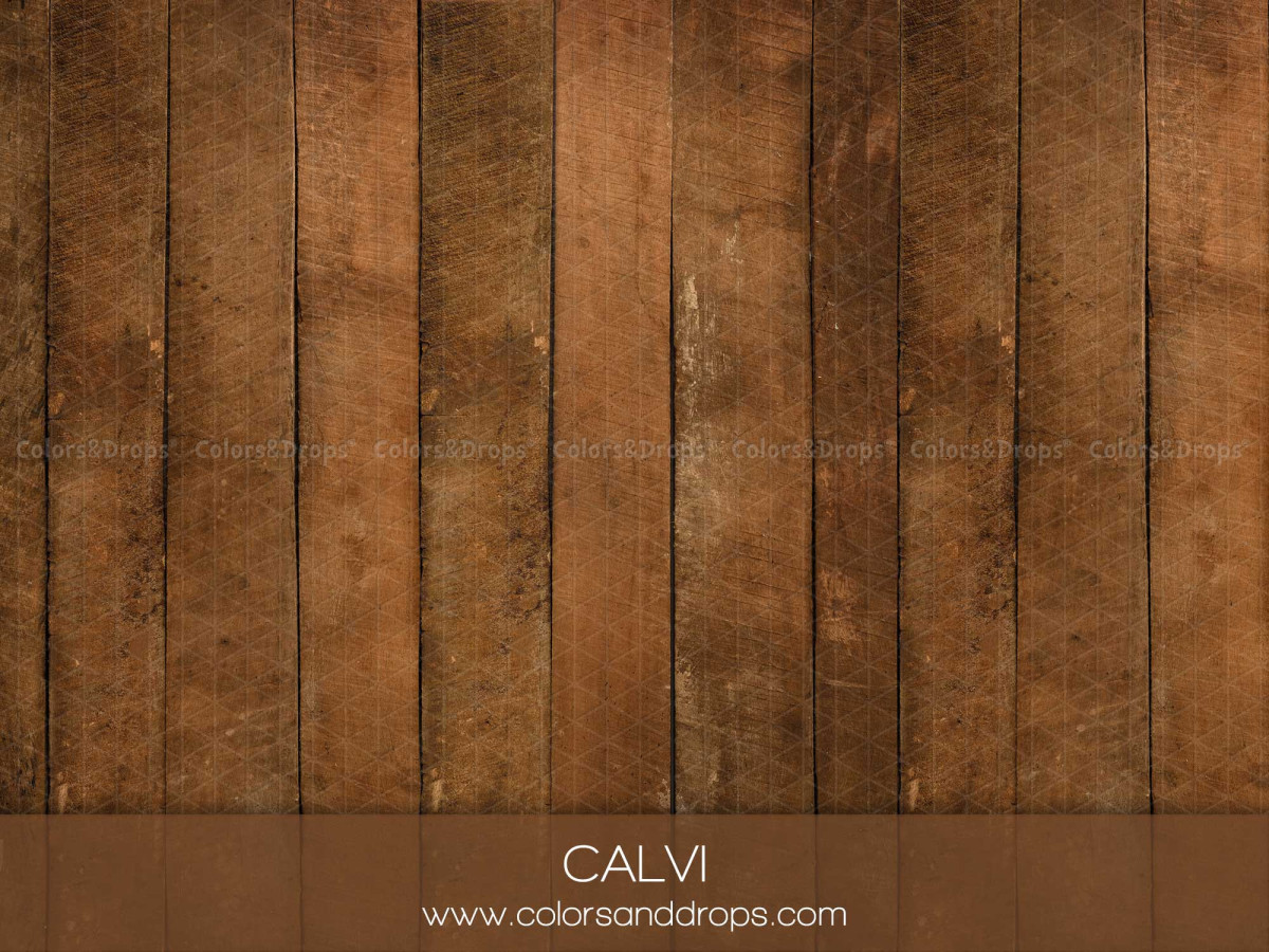 Suelo fotográfico Calvi – tablones de madera marrón rojizo | Colors&Drops