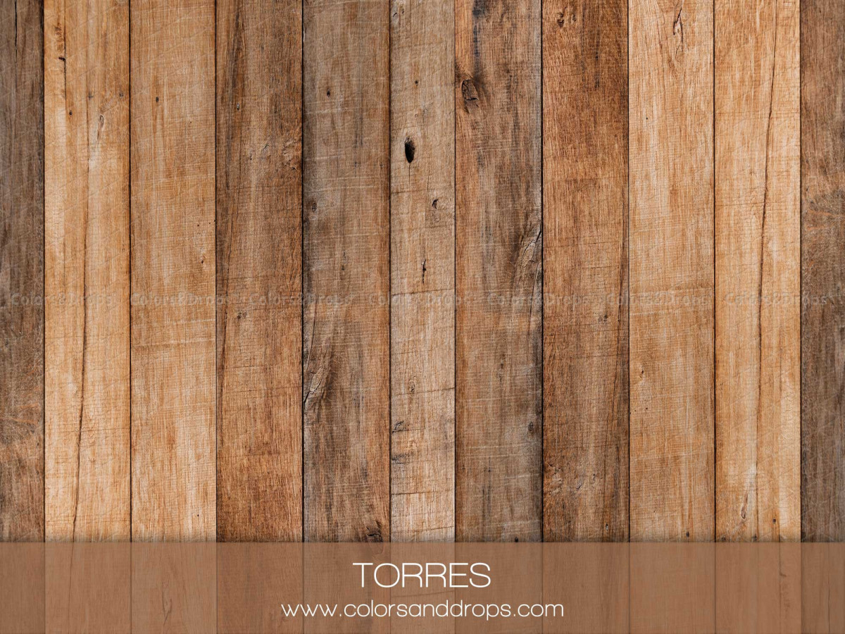 Photo floor Torres – medium brown wooden planks | Colors&Drops