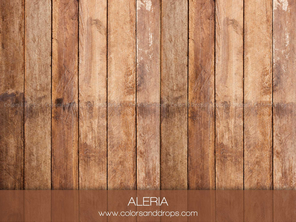 Suelo fotográfico Aleria – tablones de madera marrón rosado | Colors&Drops