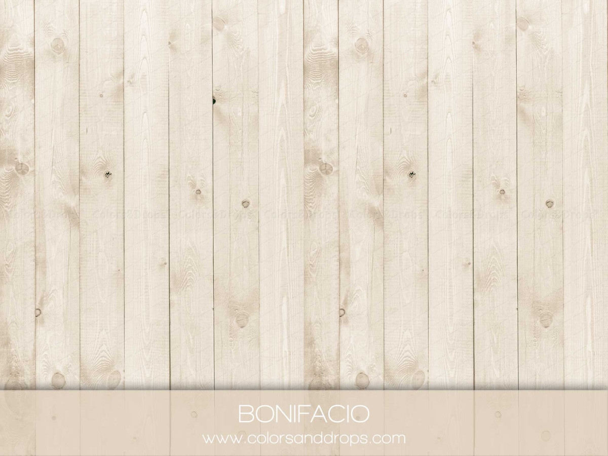 Sol photo Bonifacio – planches de bois blanc crème | Colors&Drops