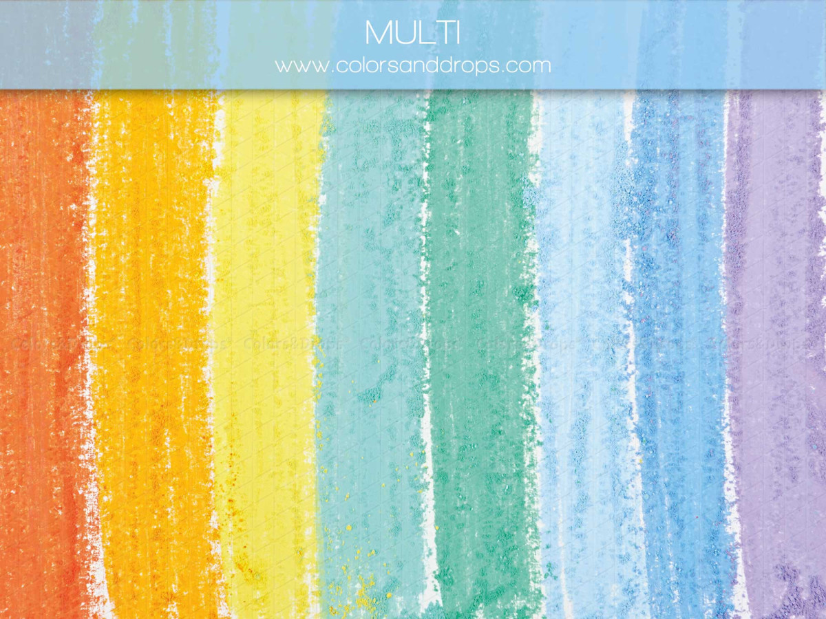 Fondo fotográfico escolar Multi – franjas de ceras pastel arcoíris | Colors&Drops