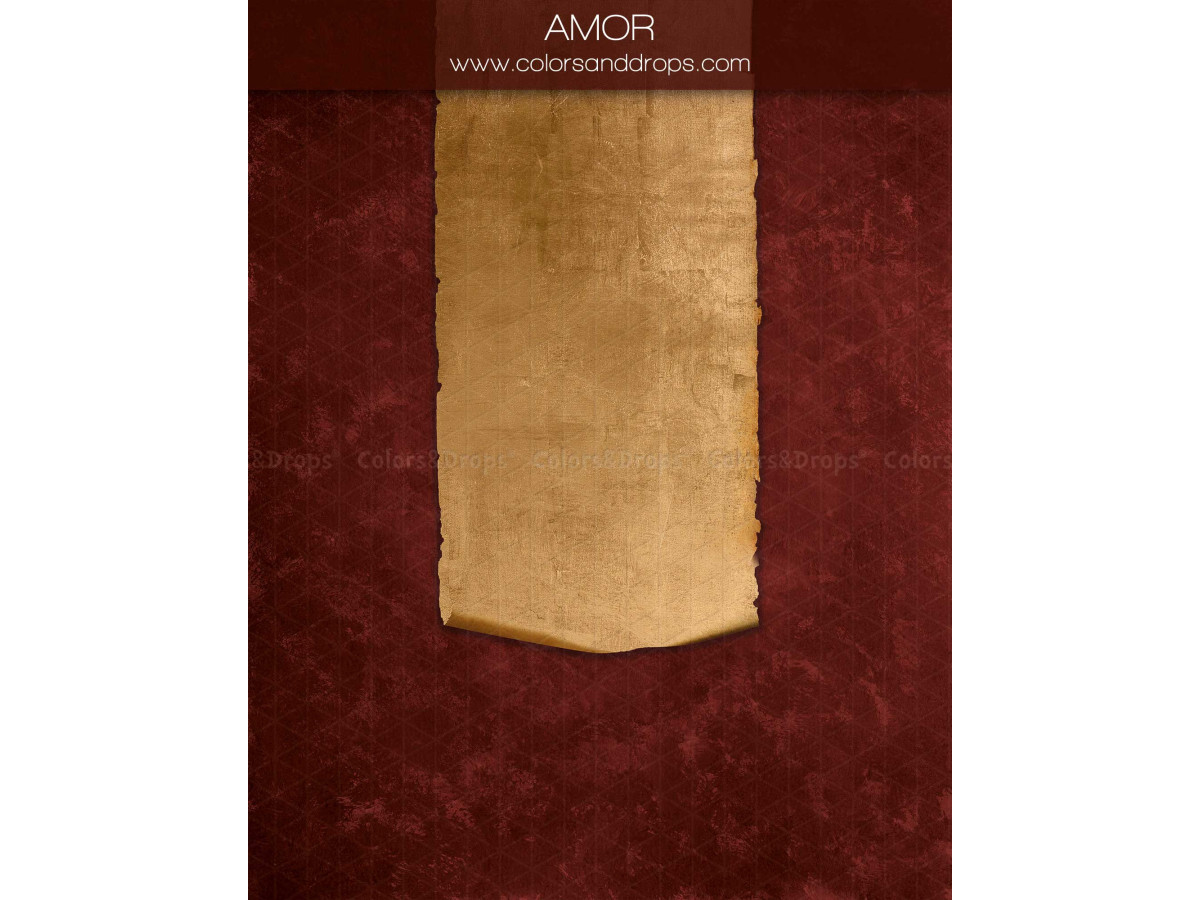 Fondo fotográfico burdeos texturizado Amor – textura burdeos con paño de tela beige colgante | Colors&Drops