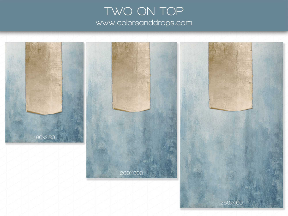 Fondo fotográfico azul claro texturizado Bluge – textura azul claro con paño de tela beige colgante | Colors&Drops