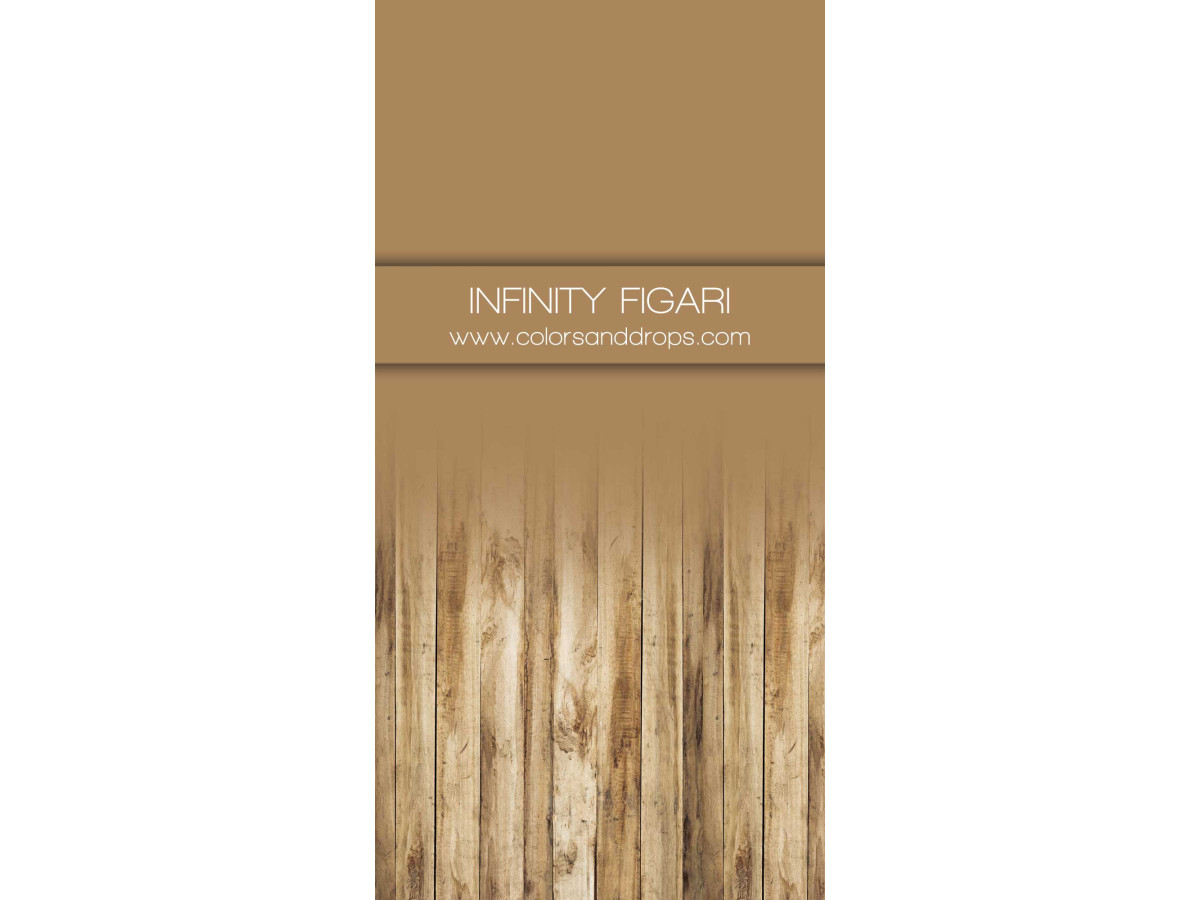 Fond photo infini avec sol Infinity Figari – fond infini caramel avec sol parquet clair | Colors&Drops