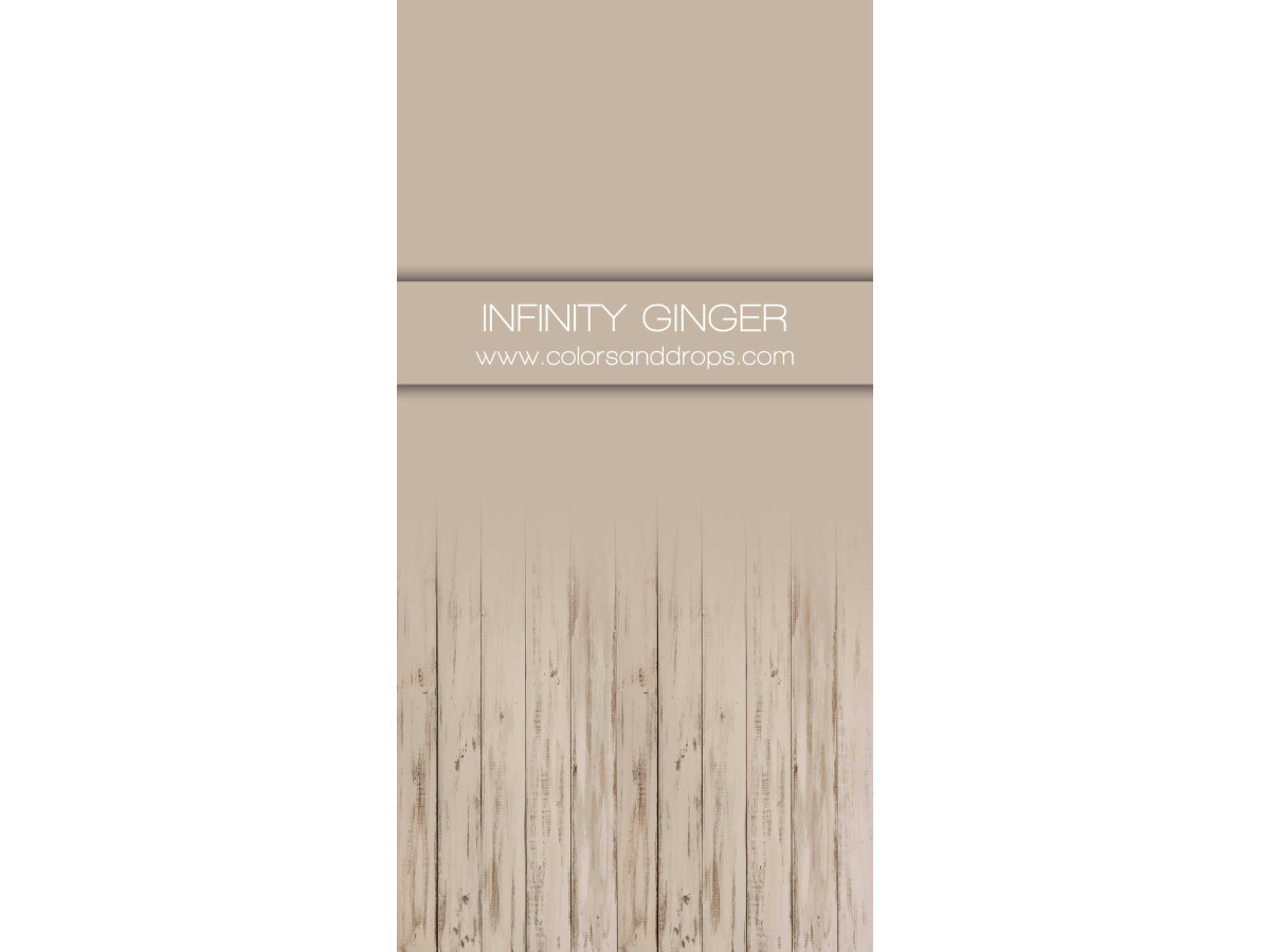 Fond photo infini avec sol Infinity Ginger – fond infini taupe avec sol parquet vieilli | Colors&Drops