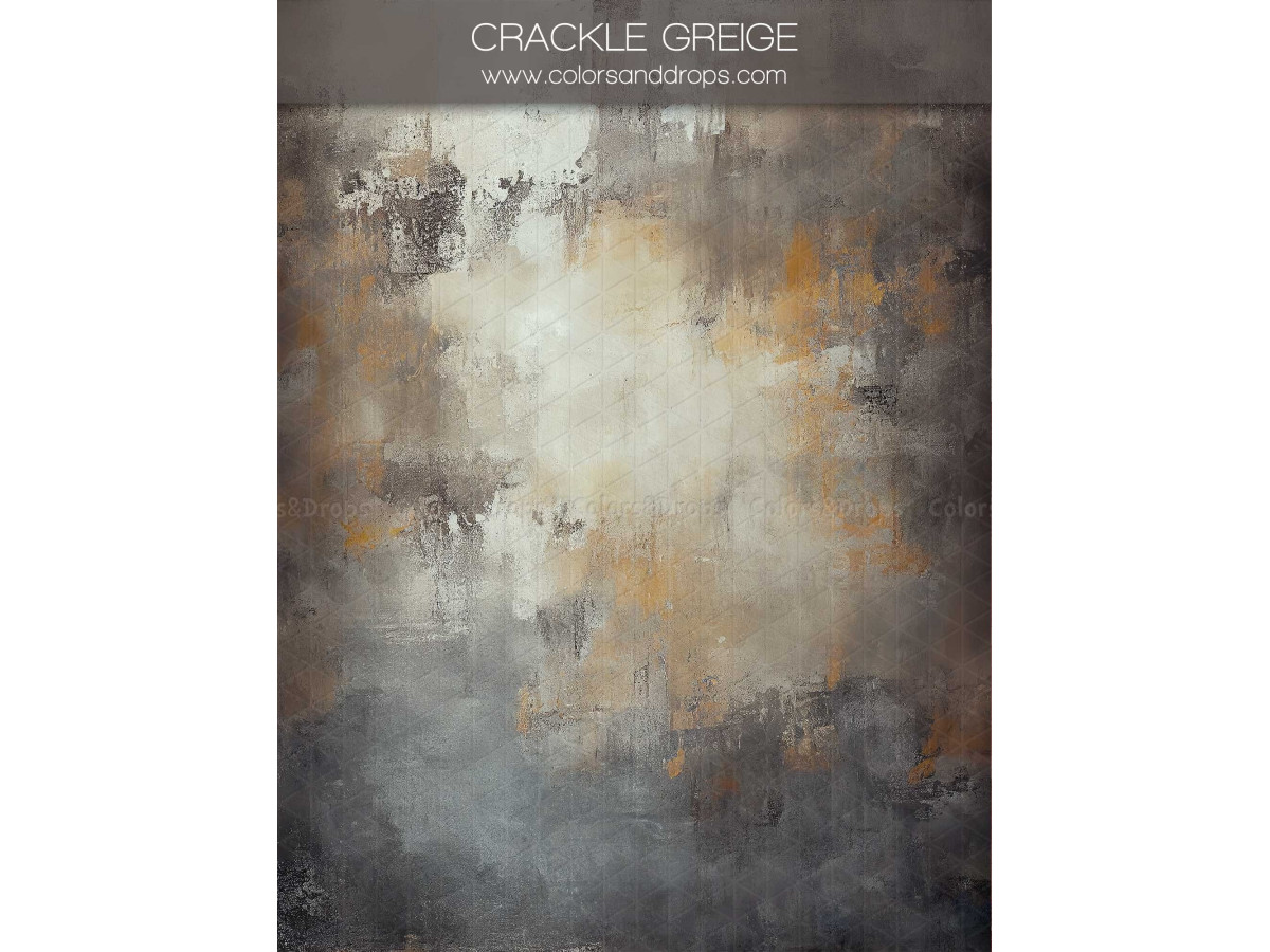 Textured photo backdrop & floor Crackle Greige – greige crackle texture | Colors&Drops
