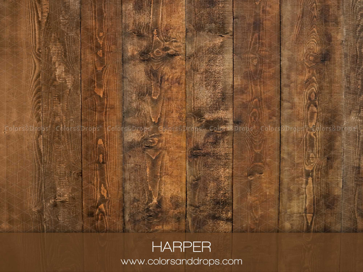 Sol photo Harper – planches de bois brun texturé | Colors&Drops