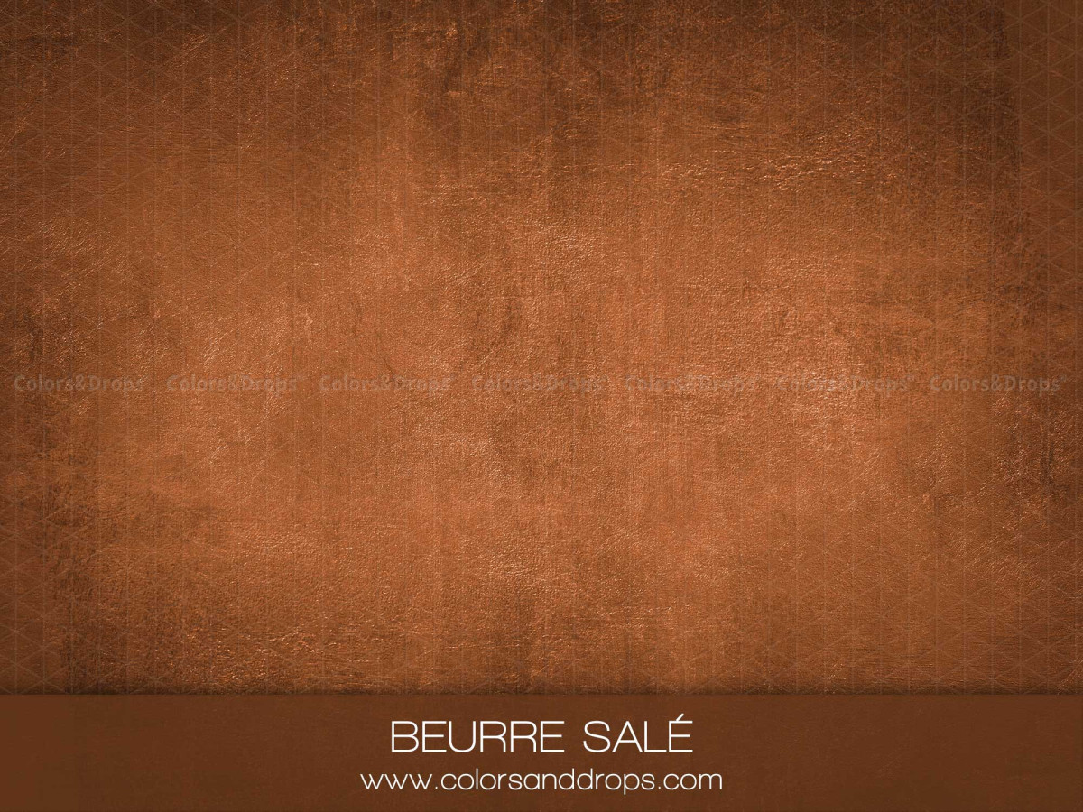 Fond photo caramel texturé Beurre Sale – texture effet peinture brun caramel | Colors&Drops