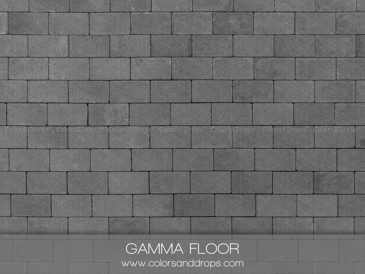 Valentine's Day photo backdrop & floor Gamma Floor – light grey rectangular paving floor | Colors&Drops