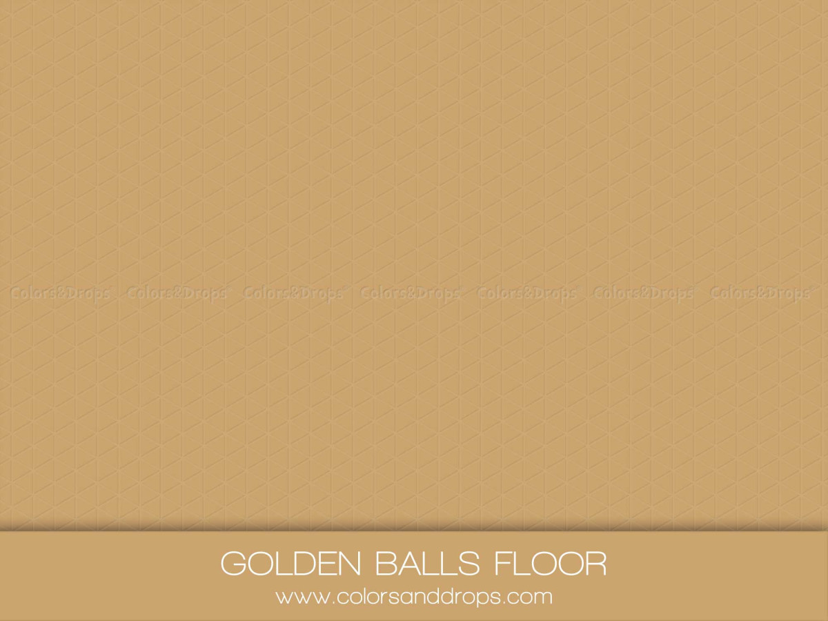 Fond photo beige doré uni Golden Balls Floor – sol texture beige doré uni | Colors&Drops