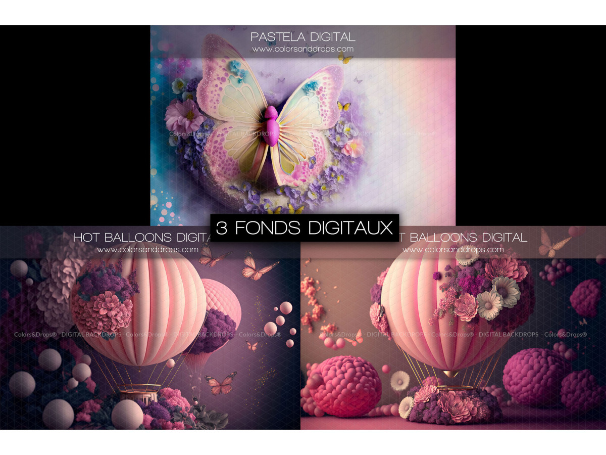 X3 HOT BALLOONS DIGITAL BUNDLE