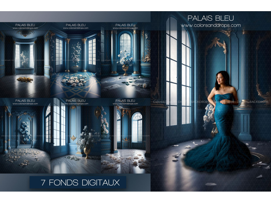 X7 PALAI BLEU DIGITAL