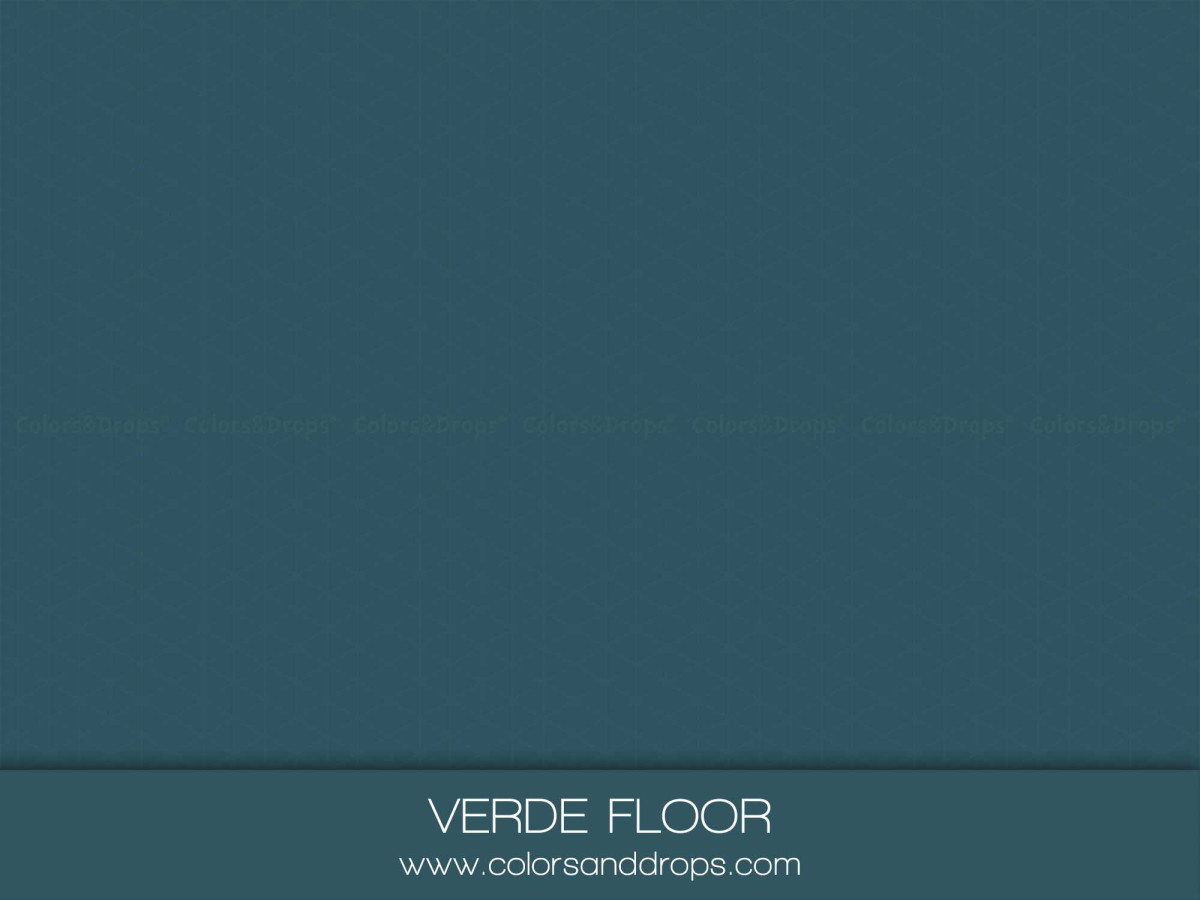 Fond photo bleu canard uni Verde Floor – sol uni bleu canard | Colors&Drops