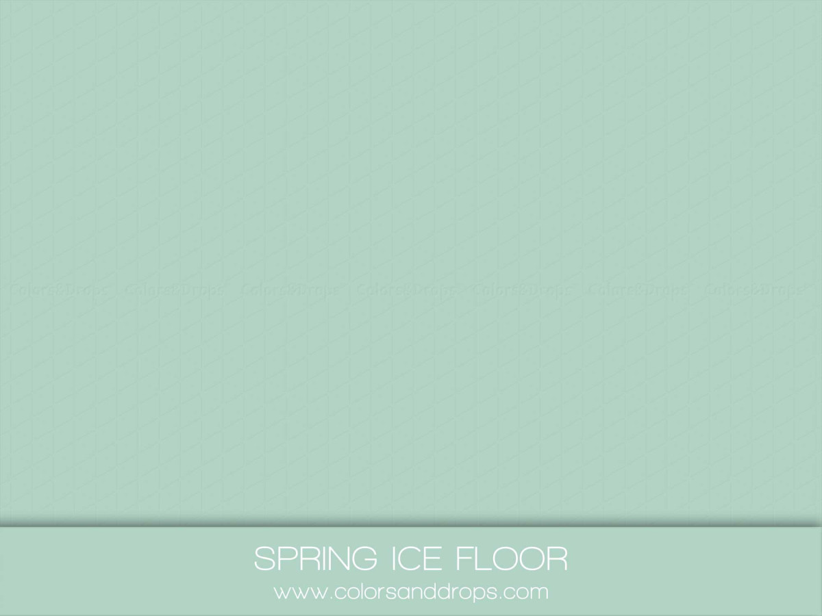 Fondo y suelo fotográficos verde menta lisos Spring Ice Floor – suelo liso verde menta | Colors&Drops
