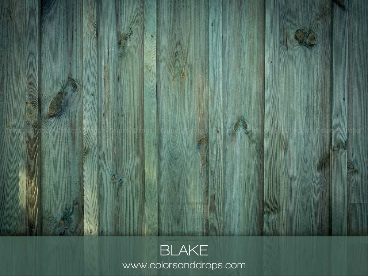 Photo floor Blake – weathered sea green wooden planks | Colors&Drops